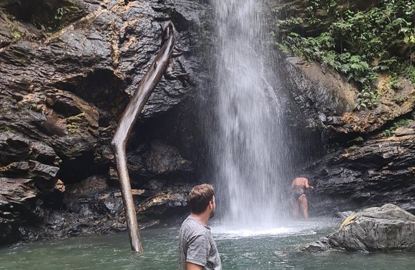 Avocat Waterfall, Northern Range, Trinidad, Trinidad and Tobago